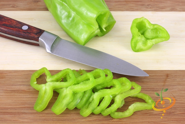 Sweet Cubanelle pepper seeds from SeedsNow, small packet showing vibrant seed details for planting sweet peppers.