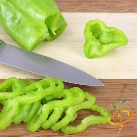 Buy Cubanelle Sweet Pepper seeds online from the USA. It produces long, tapered fruits that ripen in various colors and are ideal for pickling, roasting, stuffing.